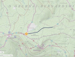 Carte du sentier